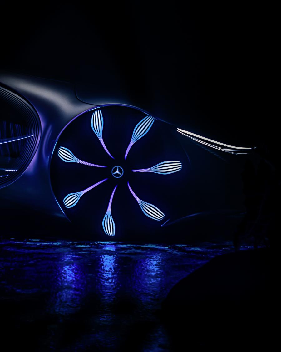 Колеса Mercedes-Benz VISION AVTR 2020 года  (фото 8 из 64)